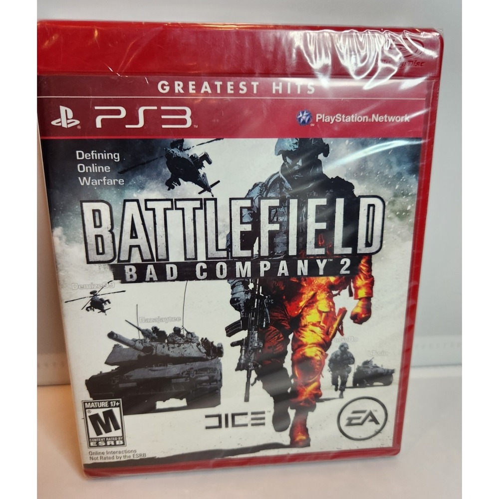 Battlefield: Bad Company 2 -- Greatest Hits (Sony PlayStation 3, 2011) PS3‎ NEW!